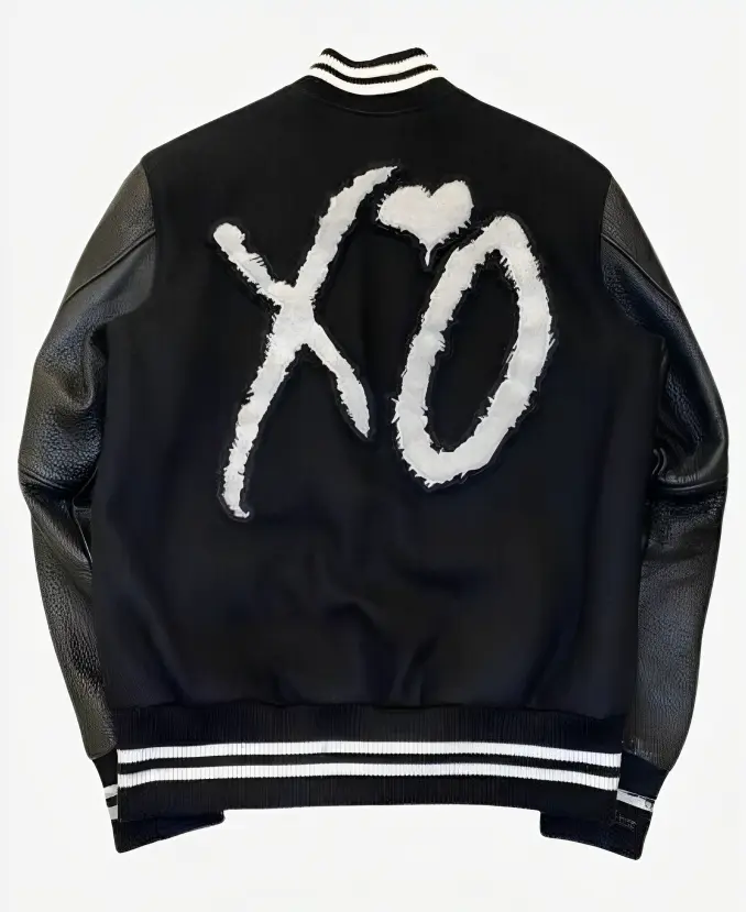 XO Varsity Jacket Back