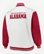 Alabama Crimson Tide letterman Jacket Back