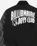 Billionaire Boys Club Black Stencil Jacket Back Closer