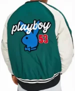 Playboy Varsity Jacket back