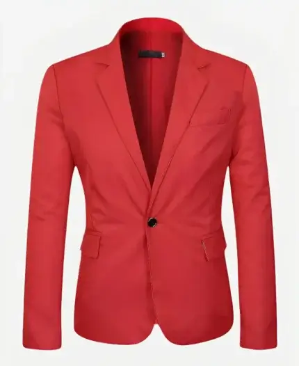 Red christmas blazer