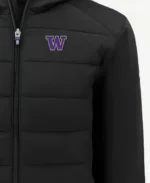 Washington Huskies College Football Puffer Jacket Detailing 1
