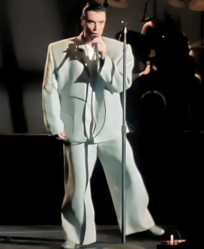 David Byrne Big Suit celebrity outfit