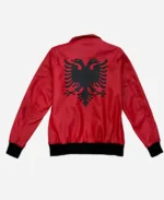 Drake Albanian Flag Jacket Back 2