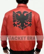 Drake Albanian Flag Red Jacket