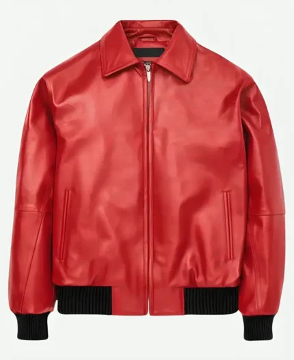 Drake Polar Opposites Albanian Flag Jacket Front