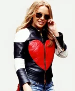 Kylie Minogue Red Heart Love Jacket Side Valentine Day Front