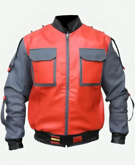 Marty McFly Back To The Future Leather Jacket