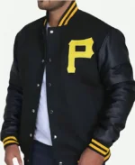 Pittsburgh Pirates Letterman Jacket Side
