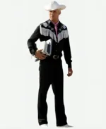Ryan Gosling Barbie Movie Cowboy Ken Black Shirt Costume