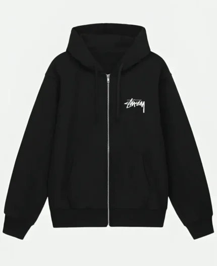 Stussy Sara Zip Hoodie Front