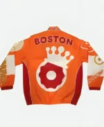Ben Affleck Superbowl LVIII 58 Dunkin Donuts Orange Tracksuits Jacket Back
