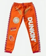 Ben Affleck Superbowl LVIII 58 Dunkin Donuts Orange Tracksuits Trouser Front