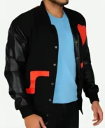 Chris Brown Valentines Bomber Jacket Side 2