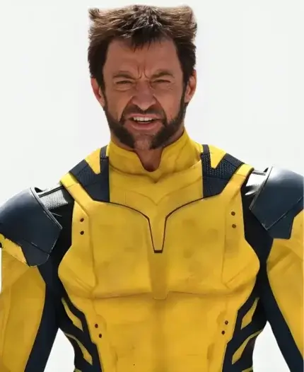 Deadpool 3 Wolverine Yellow And Blue Costume Jacket