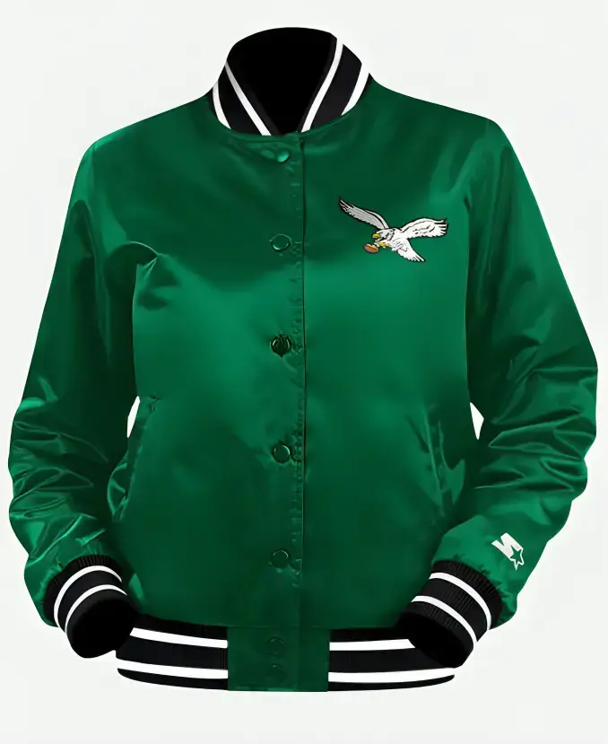 Eagles Kelly Green Starter Jacket