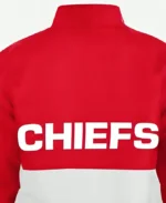 Kansas City Chiefs Taylor Swift Jacket Back Closeup