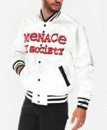 Menace to Society White Varsity Jacket