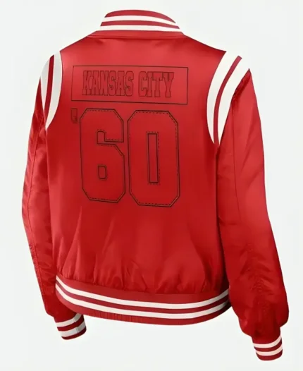 Super Bowl 58 Taylor Swift Chiefs Jacket Back