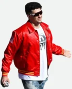 Patrick Mahomes Super Bowl Victory Parade Jacket Real