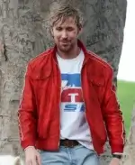 Ryan Gosling The Fall Guy Colt Seavers Striped Red Jacket