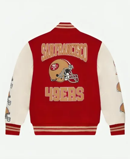 San Francisco 49ers Ovo Jacket Back