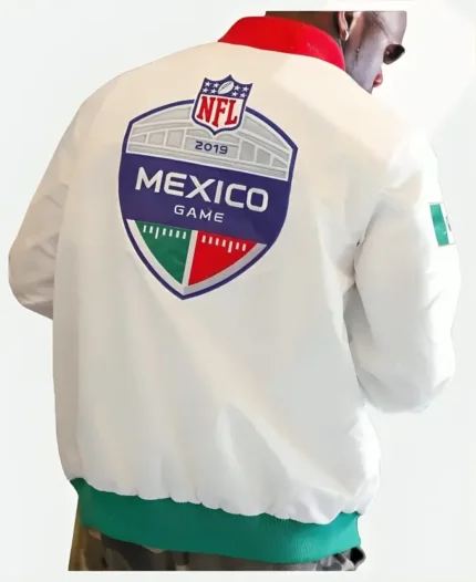Super Bowl 58 Chris Jones KC Mexico Jacket Back