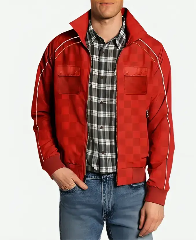 The Fall Guy Ryan Gosling Red Jacket Front Open