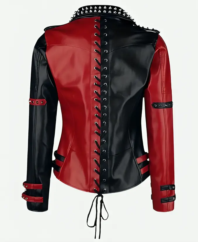 Toni Storm WWE Studded Leather Jacket Back