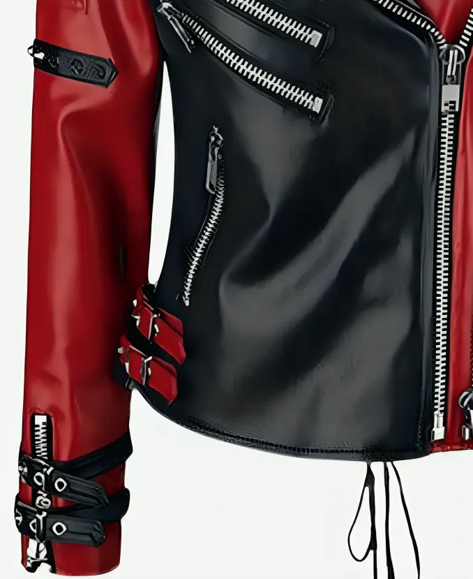 Toni Storm WWE Studded Leather Jacket Sleeves