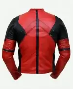 Wade Wilson Deadpool 3 Leather Jacket Back