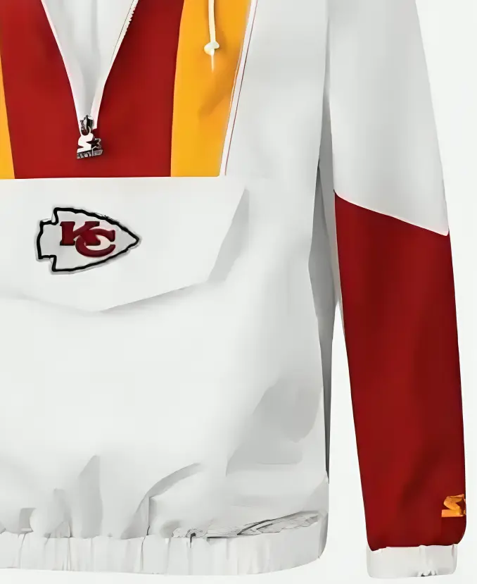 White Chiefs Starter Jacket Sleeves or Hemline