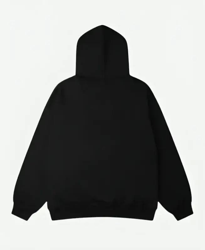 Blue Souls Hoodie Black Back