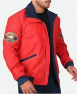 David Hasselhoff Baywatch Jacket Side Pose 2