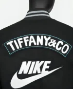 Lebron James Tiffany and Co Nike Jacket Back Closeup