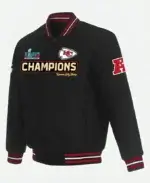 Kansas City Chiefs Super Bowl LVII Champions Black Bomber Jacket