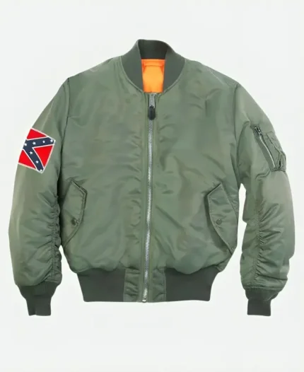 Kanye WestYeezus-Tour MA 1 Green Bomber Jacket