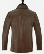 Keanu Reeves John Wick Leather Jacket Back