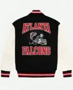 OVO Atlanta Falcons Varsity Jacket Back