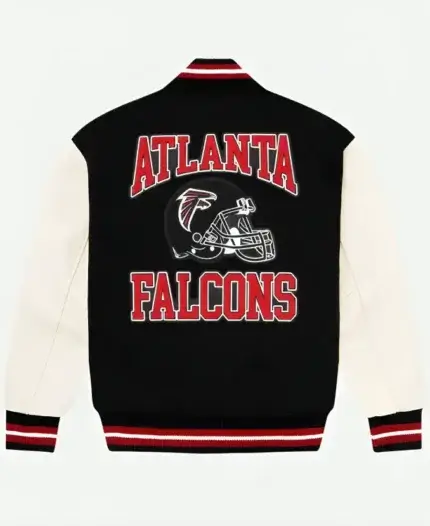 OVO Atlanta Falcons Varsity Jacket Back