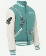 Rod Godspeed Skull Varsity Jacket Other Side