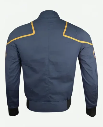 Scott Bakula Captain Archer Star Trek Enterprise First Flight Blue Jacket