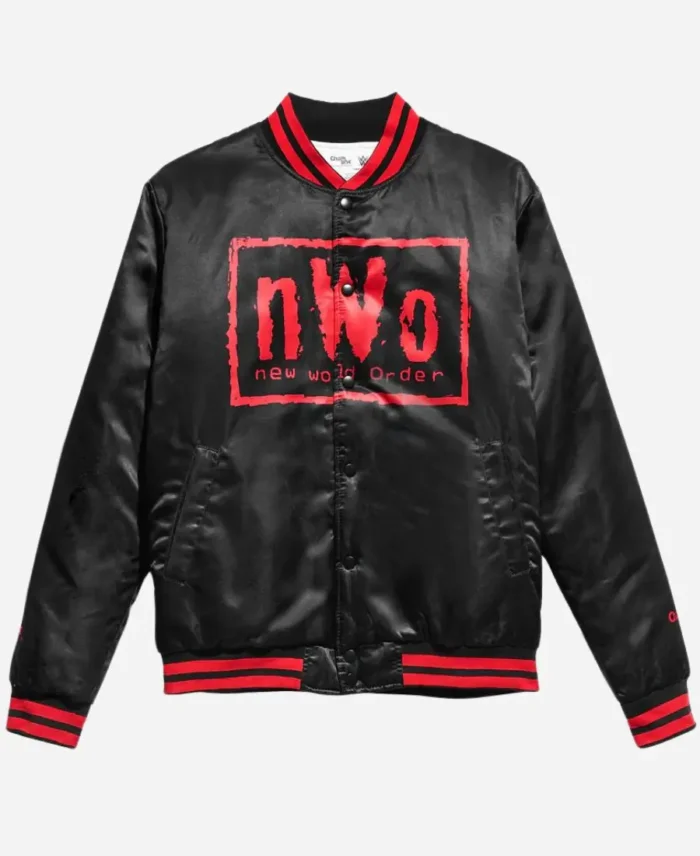 WWE Black NWO Jacket Red