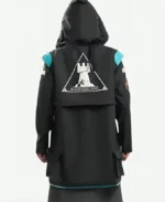 Arknights Doctor Coat with Hood Back