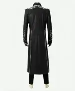 Devil May Cry 5 Vergil Trench Leather Coat Back