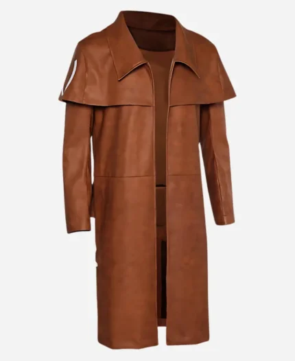 Fallout NCR Ranger Duster Leather Coat Front