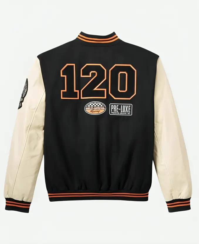 Harley-Davidson 120th anniversary varsity jacket - Jacket Era