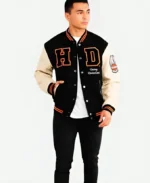 Harley-Davidson Varsity Jacket With Model