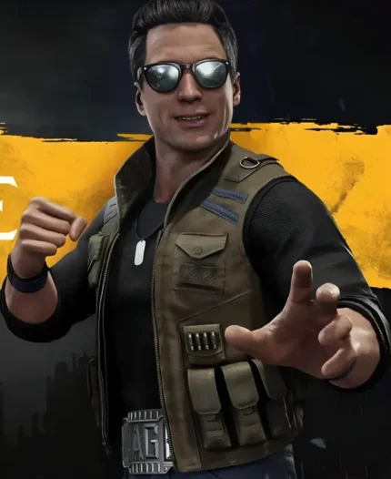 Johnny Cage Mortal Kombat 11 Vest Graphics