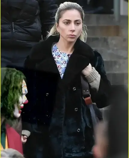 Joker 2 Harley Quinn Black Valvet Coat More